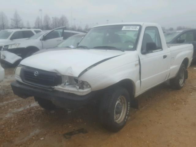 4F4YR12C7YTM21494 - 2000 MAZDA B2500 WHITE photo 2