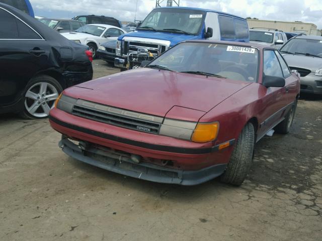 JT2ST65C9G7035877 - 1986 TOYOTA CELICA GT- RED photo 2