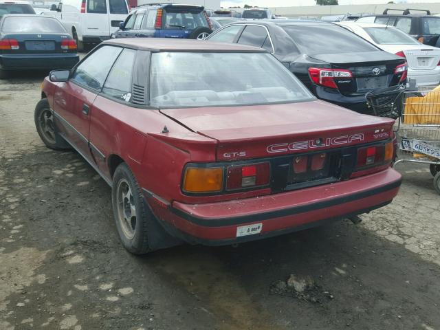 JT2ST65C9G7035877 - 1986 TOYOTA CELICA GT- RED photo 3