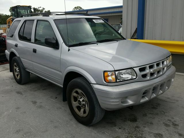 4S2CK58W524341570 - 2002 ISUZU RODEO S SILVER photo 1