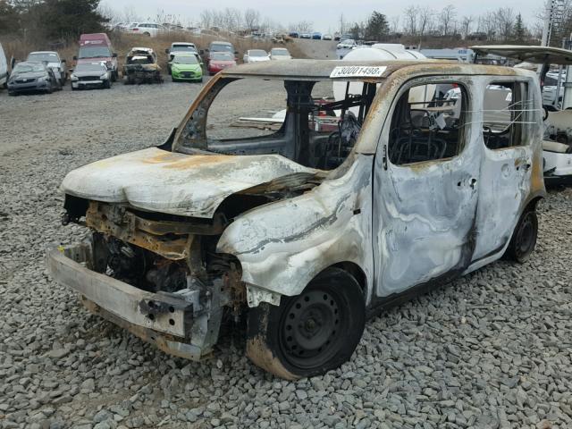 JN8AZ2KR4BT205053 - 2011 NISSAN CUBE BASE GRAY photo 2