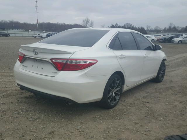 4T1BK1FK1GU570024 - 2016 TOYOTA CAMRY XSE WHITE photo 4