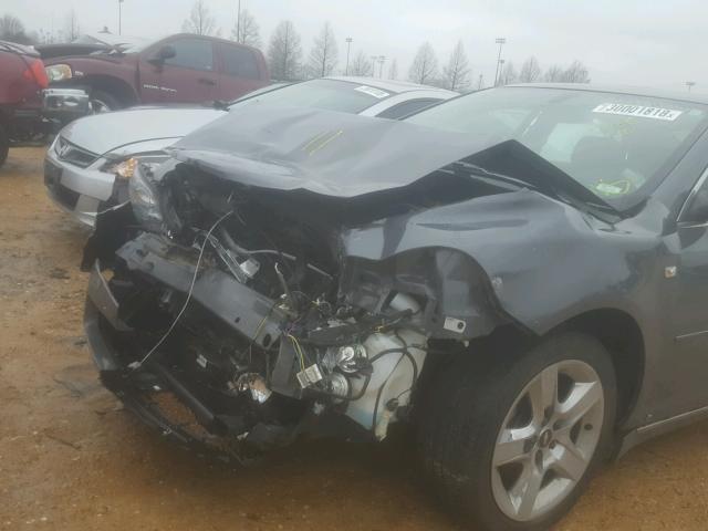 1G1ZH57B584239643 - 2008 CHEVROLET MALIBU 1LT 灰色 照片 9