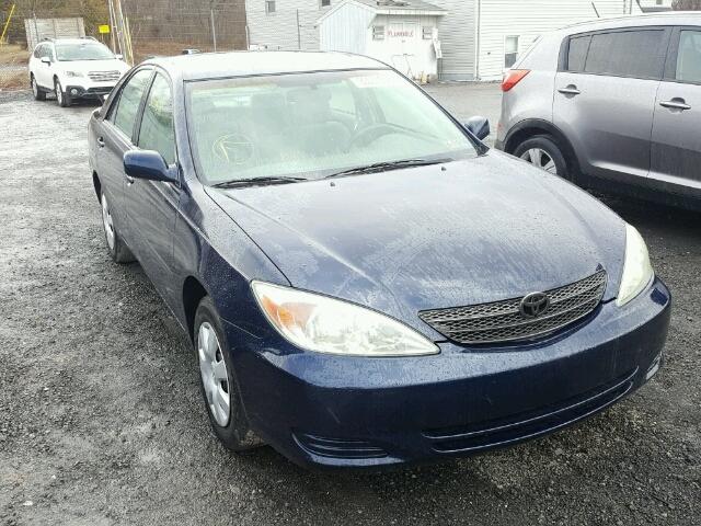 4T1BE30K83U671454 - 2003 TOYOTA CAMRY LE BLUE photo 1