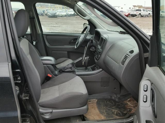 1FMYU02Z87KB90062 - 2007 FORD ESCAPE XLS CHARCOAL photo 5