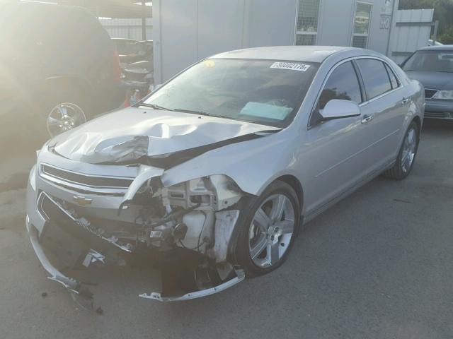 1G1ZC5E03CF267678 - 2012 CHEVROLET MALIBU 1LT 银色 照片 2