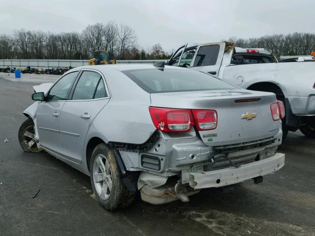 1G11A5SL9FF257761 - 2015 CHEVROLET MALIBU LS 银色 照片 3
