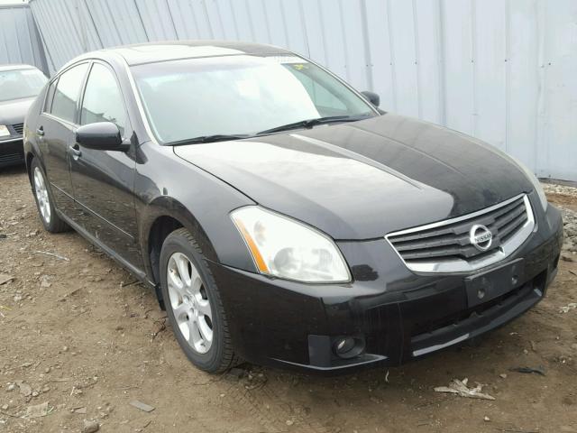 1N4BA41E57C857890 - 2007 NISSAN MAXIMA SE BLACK photo 1