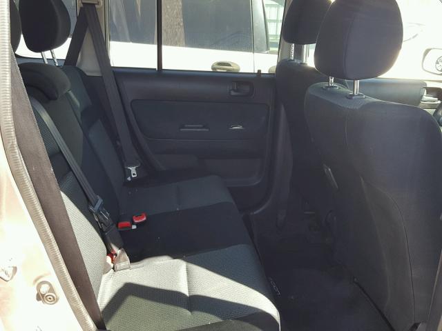 JTLKT324264085639 - 2006 TOYOTA SCION XB TAN photo 6