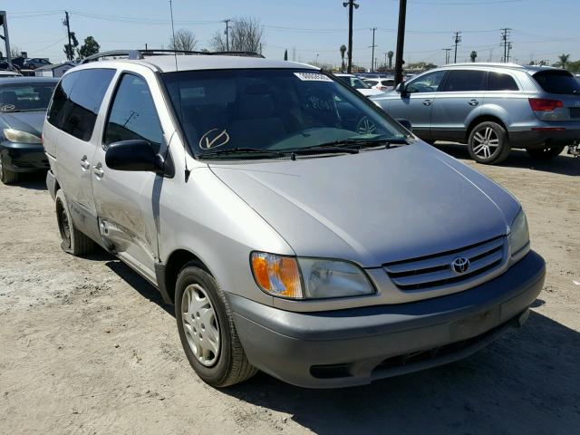 4T3ZF19C33U526910 - 2003 TOYOTA SIENNA CE TAN photo 1