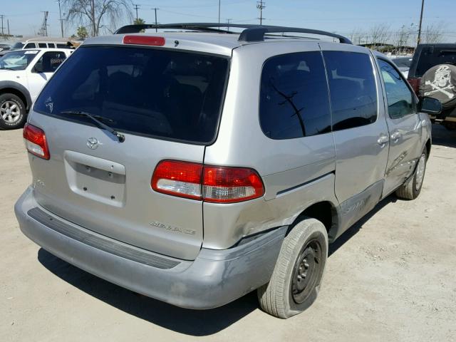 4T3ZF19C33U526910 - 2003 TOYOTA SIENNA CE TAN photo 4