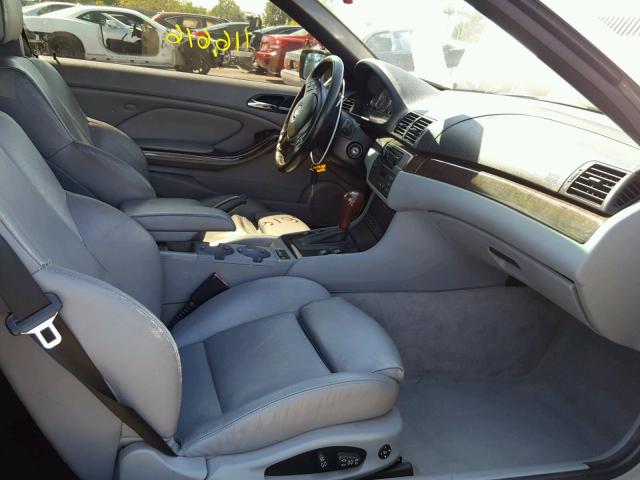 WBABS53421JU82624 - 2001 BMW 330 CI SILVER photo 5