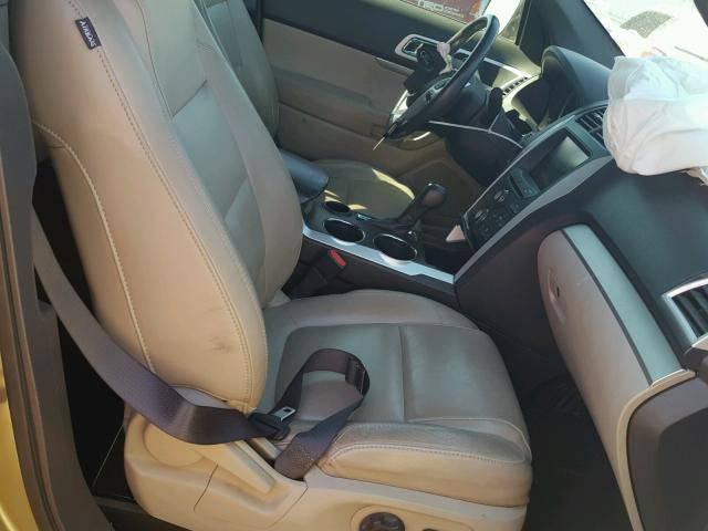 1FMHK7D89CGA95154 - 2012 FORD EXPLORER X GREEN photo 5