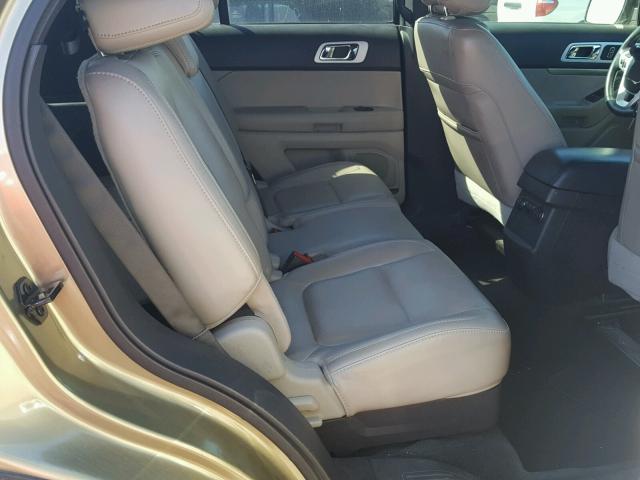 1FMHK7D89CGA95154 - 2012 FORD EXPLORER X GREEN photo 6