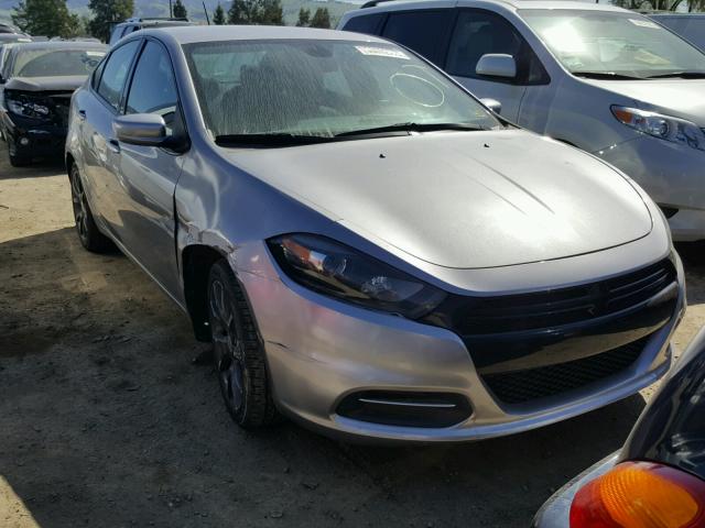 1C3CDFAA1GD555624 - 2016 DODGE DART SE SILVER photo 1