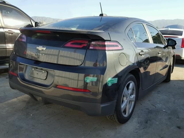 1G1RD6E49FU112137 - 2015 CHEVROLET VOLT CHARCOAL photo 4