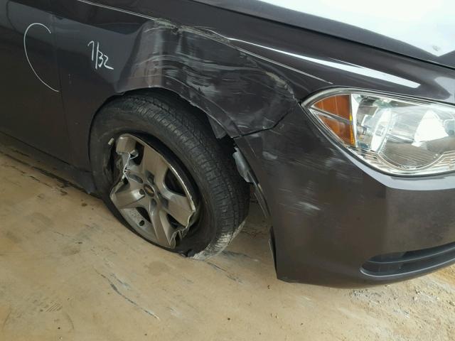 1G1ZB5EB2A4141633 - 2010 CHEVROLET MALIBU LS 灰色 照片 9