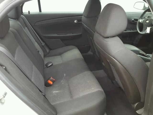 1G1ZC5E0XCF364277 - 2012 CHEVROLET MALIBU 1LT 银色 照片 6