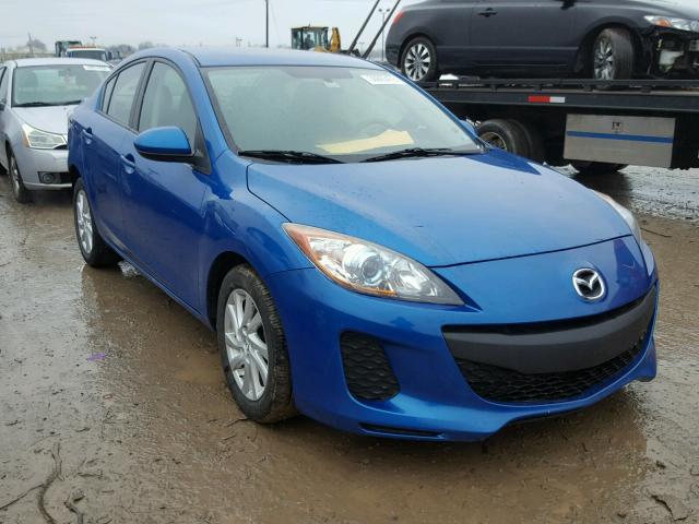 JM1BL1V78C1605815 - 2012 MAZDA 3 I BLUE photo 1