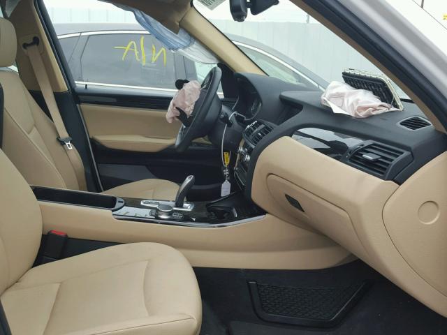 5UXWZ7C35H0X41897 - 2017 BMW X3 SDRIVE2 Білий фото 5