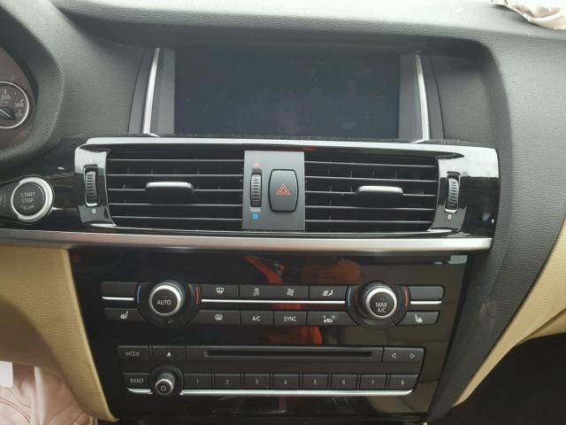 5UXWZ7C35H0X41897 - 2017 BMW X3 SDRIVE2 Білий фото 9