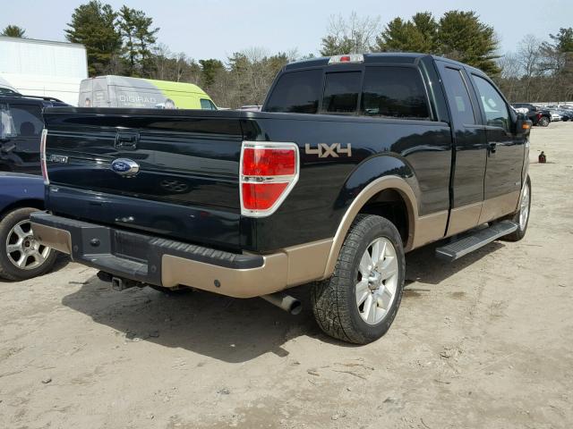 1FTFX1ET1DFB87069 - 2013 FORD F150 SUPER GREEN photo 4