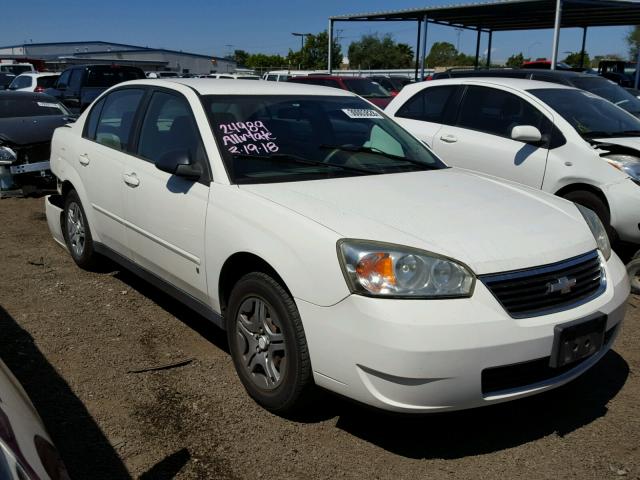1G1ZS58F27F103038 - 2007 CHEVROLET MALIBU LS თეთრი ფოტო 1