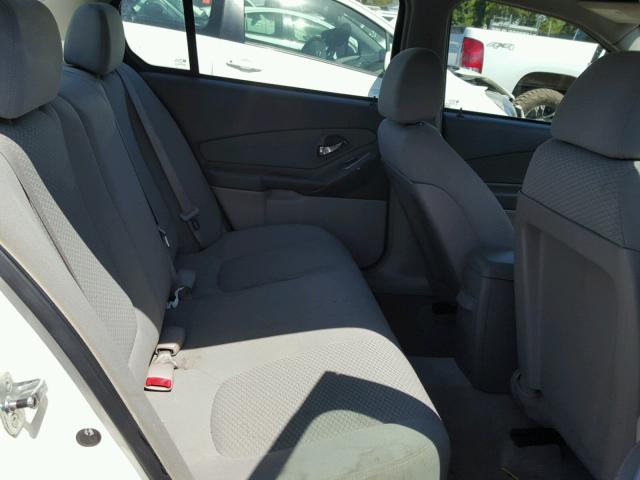 1G1ZS58F27F103038 - 2007 CHEVROLET MALIBU LS თეთრი ფოტო 6