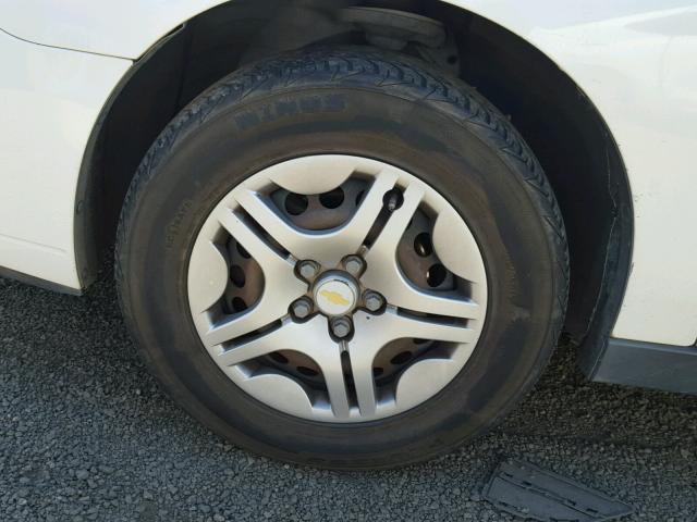 1G1ZS58F27F103038 - 2007 CHEVROLET MALIBU LS თეთრი ფოტო 9