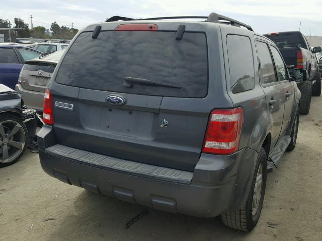 1FMCU59H28KB51067 - 2008 FORD ESCAPE HEV CHARCOAL photo 4