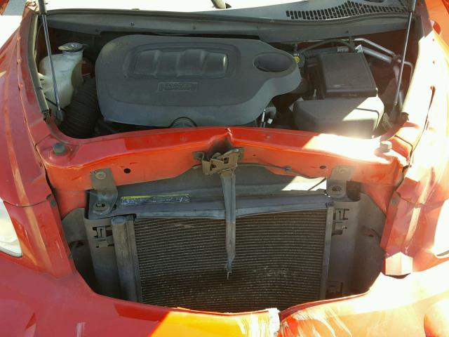 3GNBAADB5AS510840 - 2010 CHEVROLET HHR LS RED photo 7