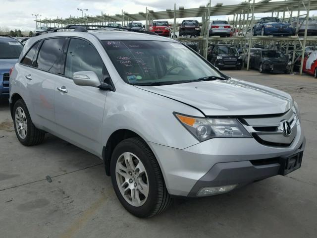 2HNYD282X8H514433 - 2008 ACURA MDX SILVER photo 1