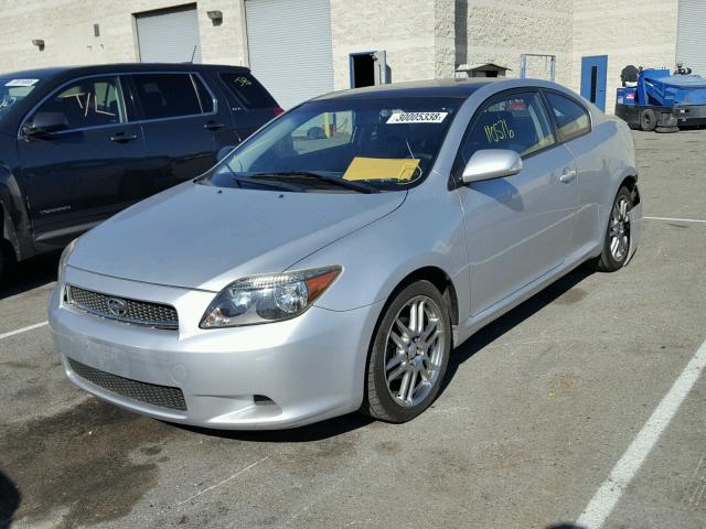 JTKDE167060095402 - 2006 TOYOTA SCION TC SILVER photo 2