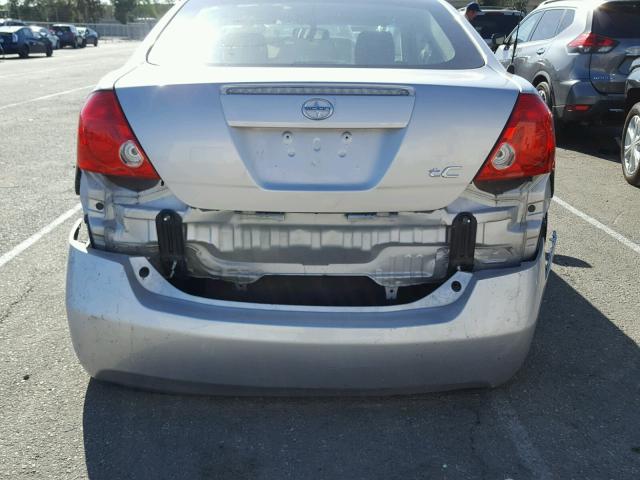 JTKDE167060095402 - 2006 TOYOTA SCION TC 银色 照片 9