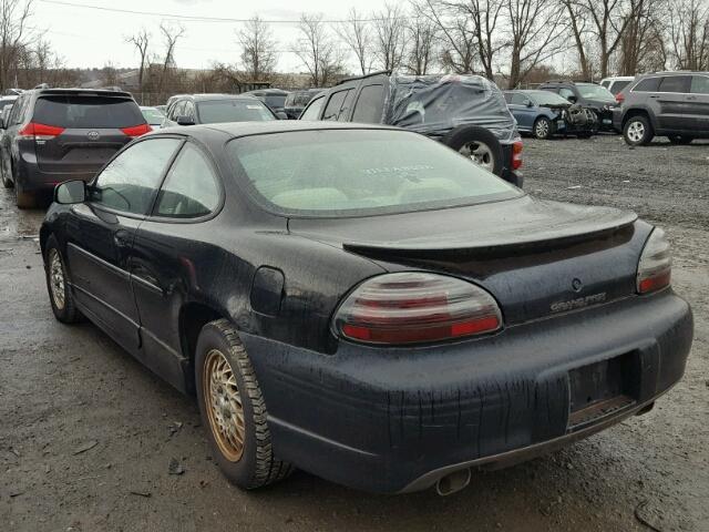 1G2WP12K4VF350976 - 1997 PONTIAC GRAND PRIX BLACK photo 3
