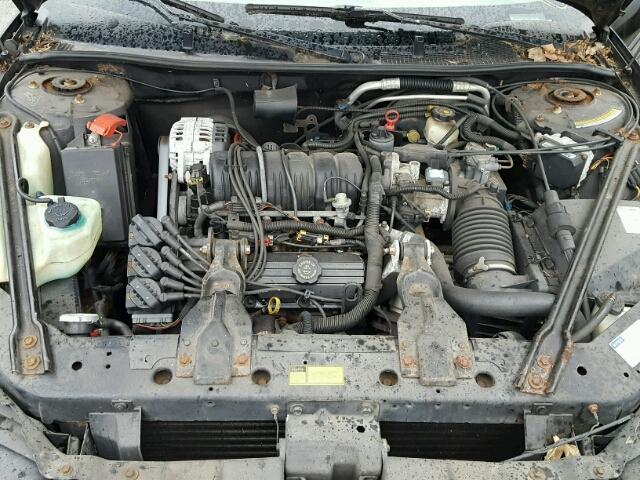 1G2WP12K4VF350976 - 1997 PONTIAC GRAND PRIX BLACK photo 7