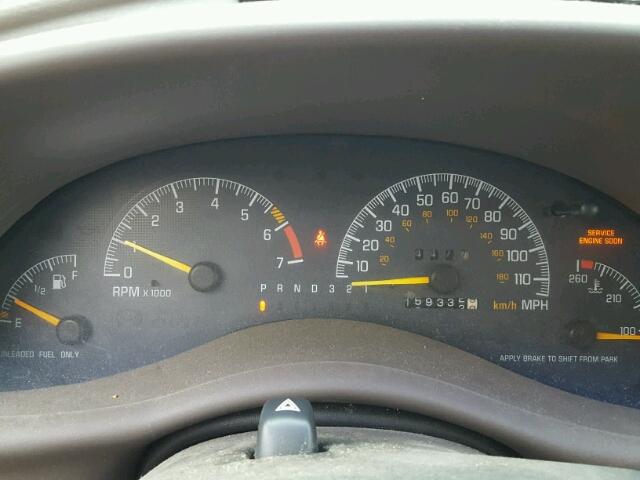 1G2WP12K4VF350976 - 1997 PONTIAC GRAND PRIX BLACK photo 8