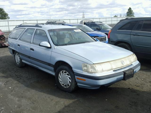 1MECM55U9MG607715 - 1991 MERCURY SABLE GS BLUE photo 1