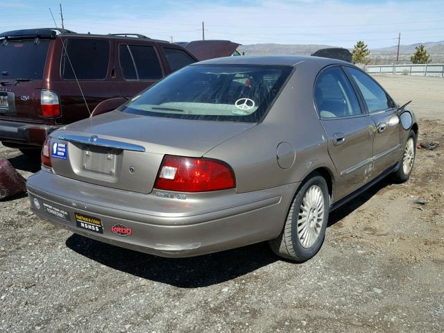 1MEFM50U82G603446 - 2002 MERCURY SABLE GS GOLD photo 4