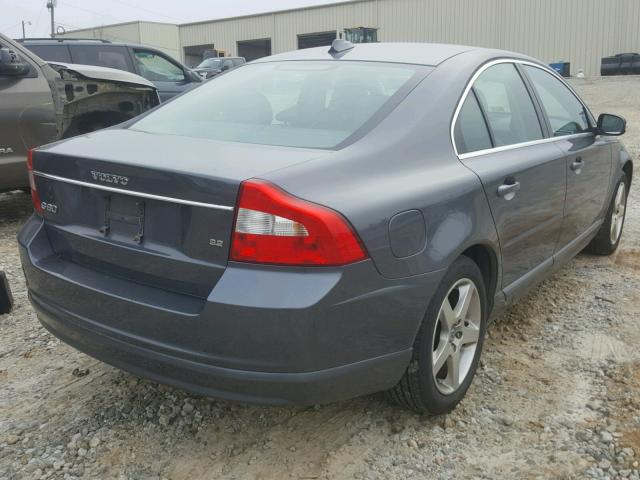 YV1AS982171039171 - 2007 VOLVO S80 3.2 GRAY photo 4