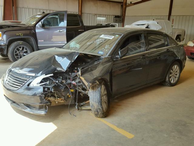 1C3BC1FB1BN554799 - 2011 CHRYSLER 200 TOURIN BLACK photo 2