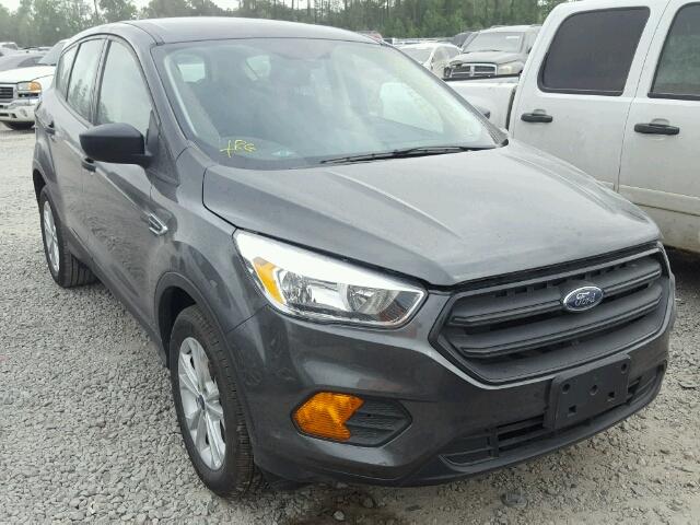 1FMCU0F73HUC49009 - 2017 FORD ESCAPE S GRAY photo 1