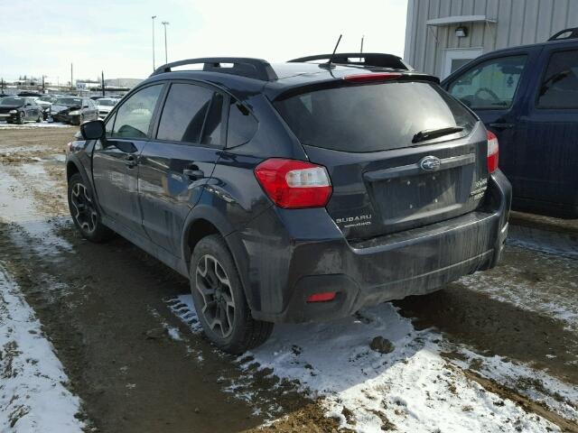 JF2GPABC9HG232088 - 2017 SUBARU CROSSTREK BLUE photo 3