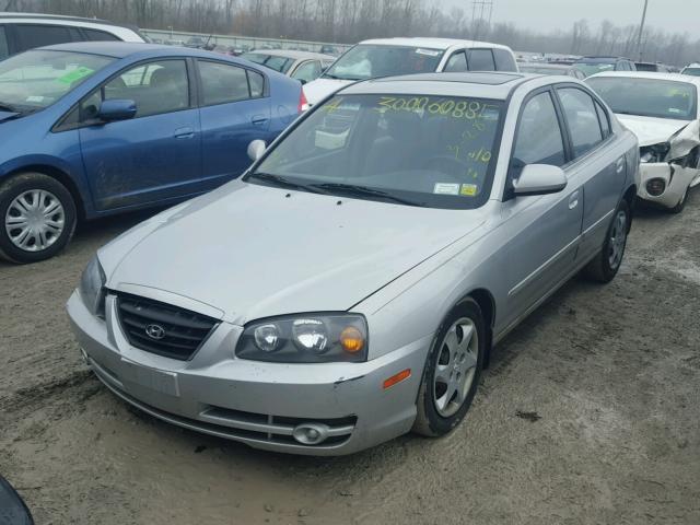 KMHDN46DX5U064997 - 2005 HYUNDAI ELANTRA GL SILVER photo 2