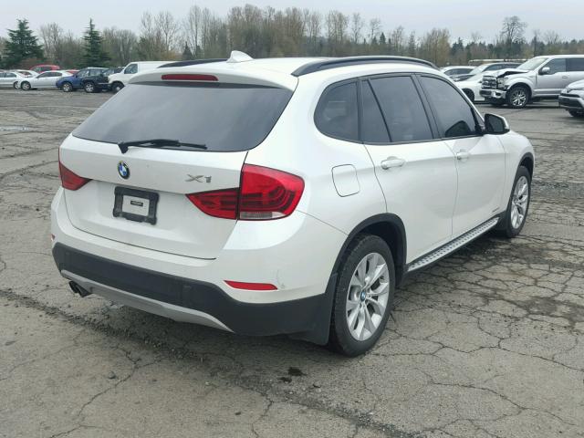 WBAVL1C5XEVY16828 - 2014 BMW X1 XDRIVE2 WHITE photo 4