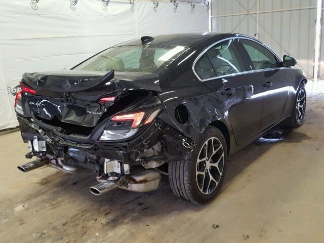 2G4GL5EX5H9122035 - 2017 BUICK REGAL SPOR BLACK photo 9