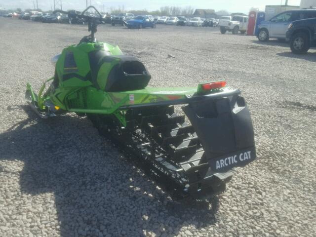 4UF17SNW0HT116892 - 2017 ARCTIC CAT SNOWMOBILE მწვანე ფოტო 3
