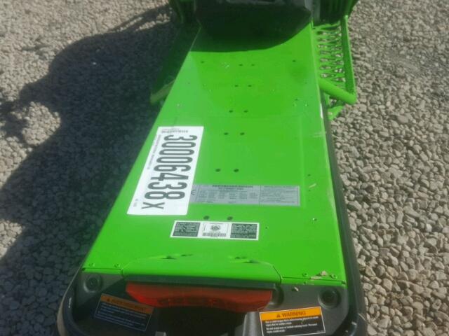 4UF17SNW0HT116892 - 2017 ARCTIC CAT SNOWMOBILE მწვანე ფოტო 6