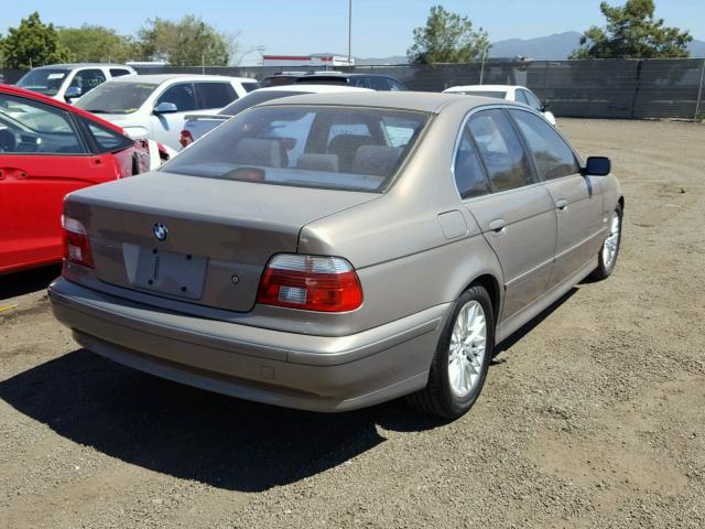 WBADT63462CH88486 - 2002 BMW 530 I AUTO GOLD photo 4