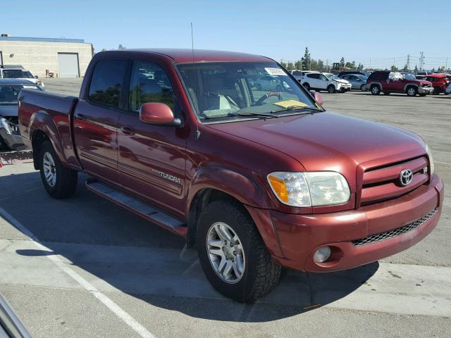 5TBET38116S502168 - 2006 TOYOTA TUNDRA DOU RED photo 1